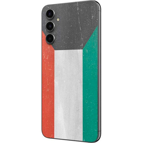 Kuwait Flag Distressed Galaxy A14 5G Skin